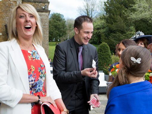 Grand illusions at a wedding